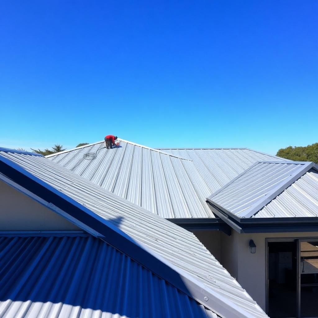 Colorbond Re-roof — Geelong